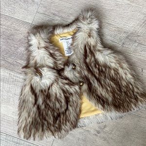 Toddler Faux Fur Vest